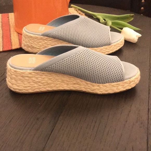 Eileen Fisher Tali platform wedges Sz 9 - Picture 2 of 7